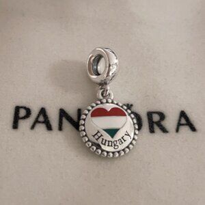 Pandora Hungary Flag Exclusive Charm Pendant